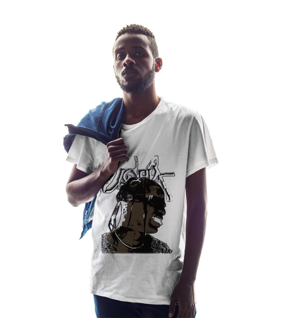 T Scott Utopia Cactus Jack Smiling T-Shirt