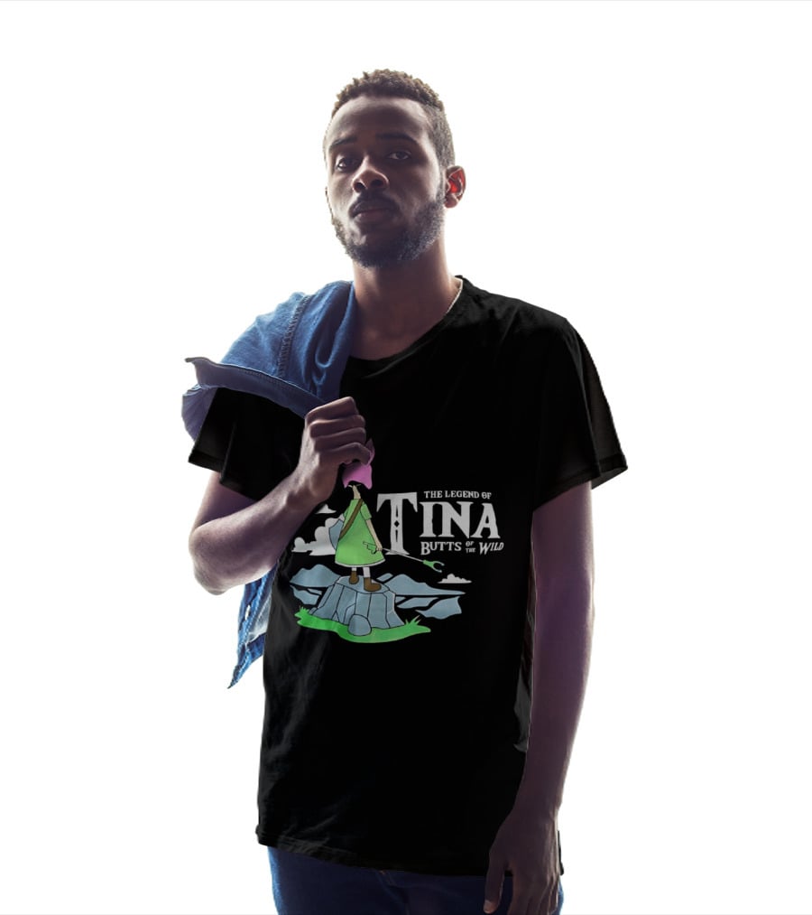 The Legend Of Tina Butts Of The Wild Adventure T-Shirt