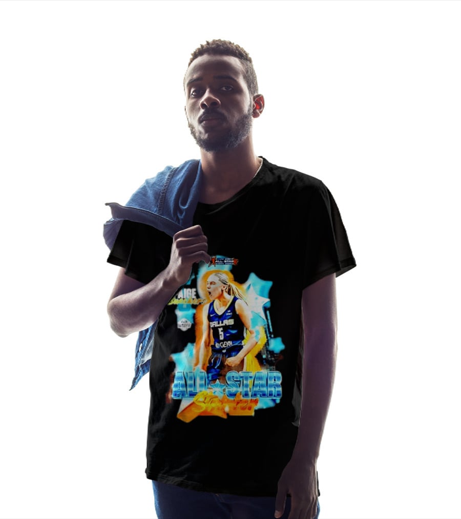 Paige Bueckers Dallas Wings All Star Starter 2025 WNBPA T-Shirt