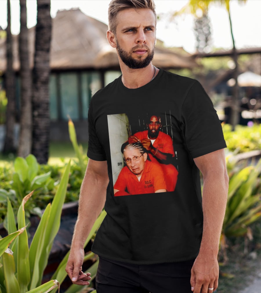 Sean Diddy Combs Braiding Anthony Fauci Hair D.O.C Meme T-Shirt