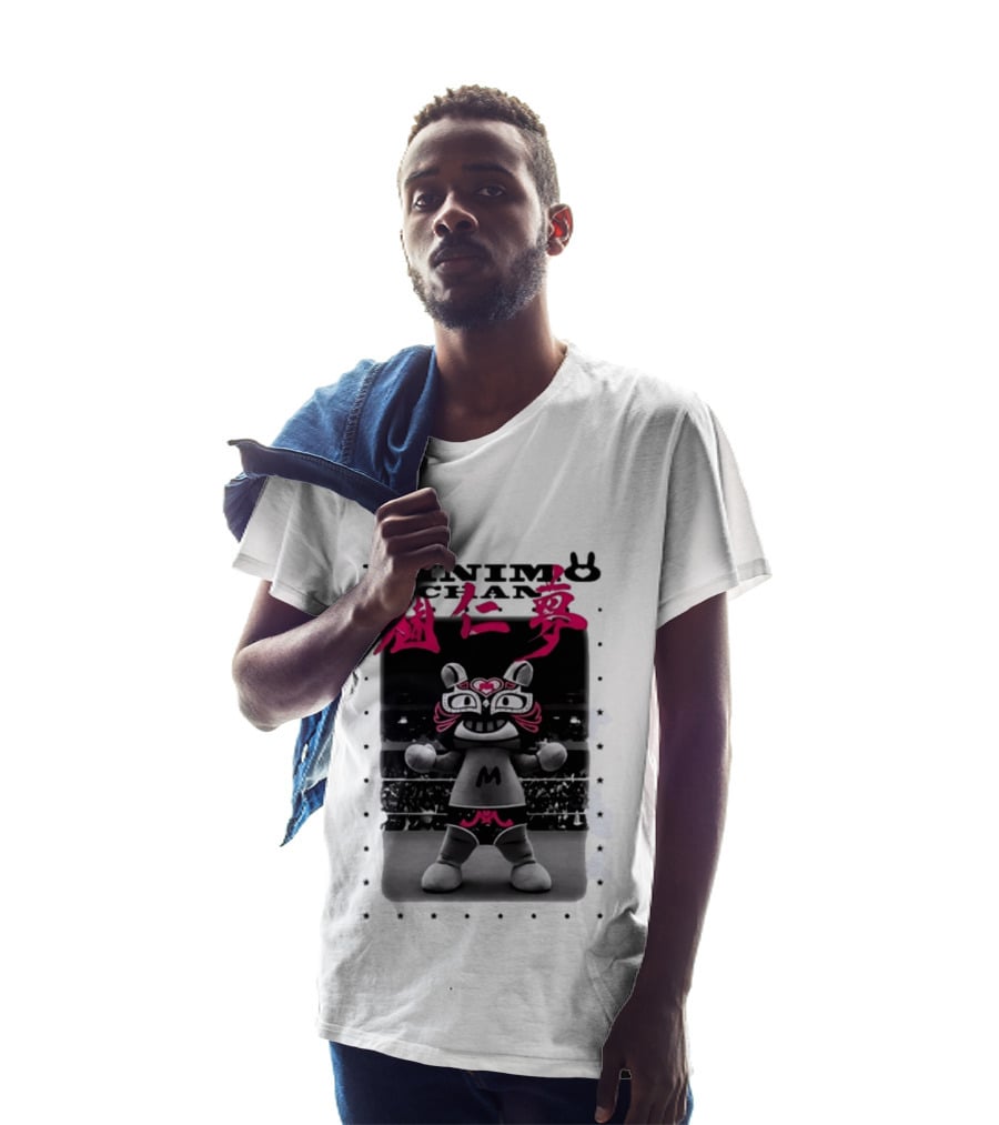 Minimo Chan Lucha Libre Japanese Wrestling T-Shirt