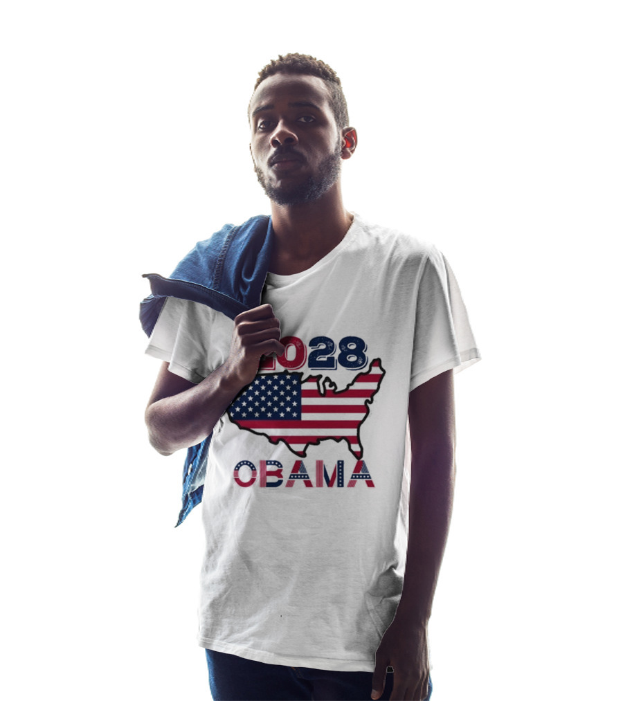 Barack Obama 2028 For President Election T-Shirt