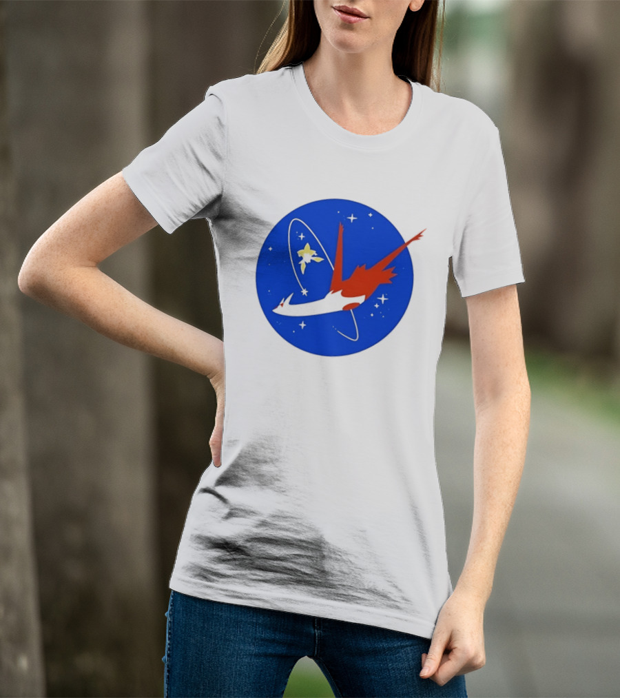 Latios And Latias Space Mission Pokemon T-Shirt