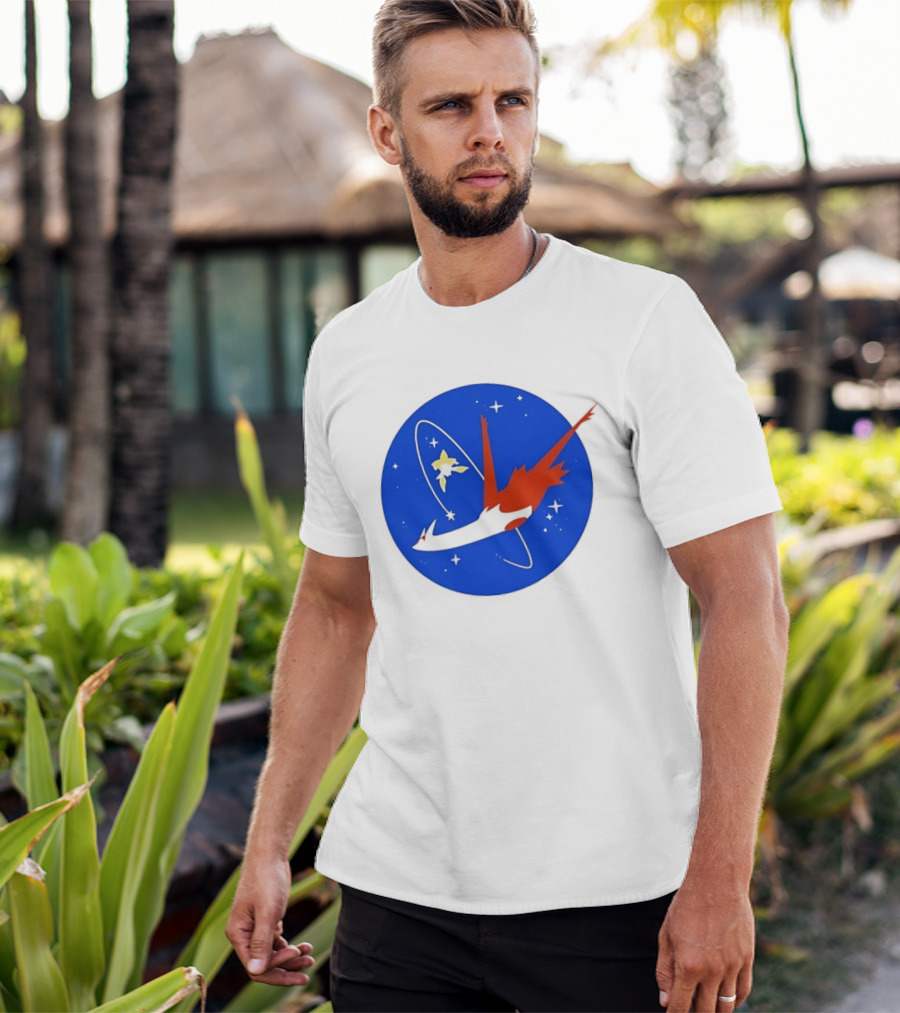 Latios And Latias Space Mission Pokemon T-Shirt