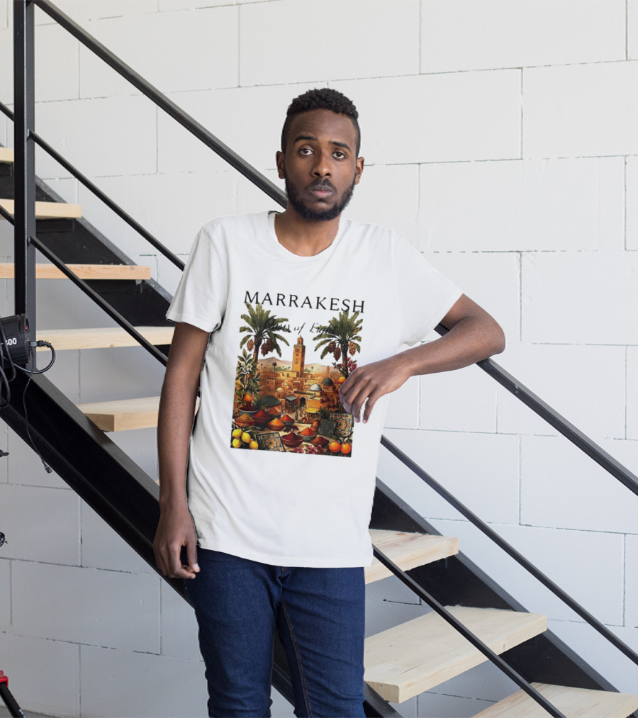 Marrakesh Oasis Of Light Noise Spices And Good Vibes T-Shirt
