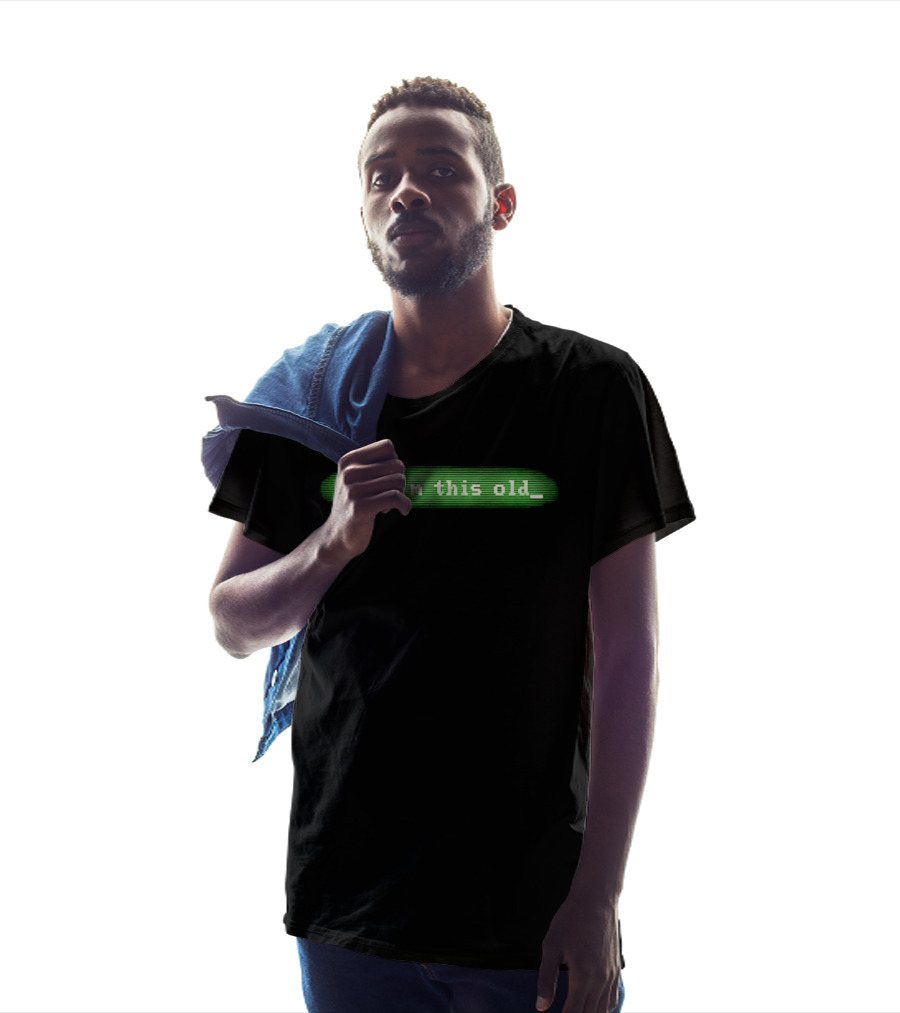 C I'm This Old Computer Command Line Retro Tech Humor T-Shirt