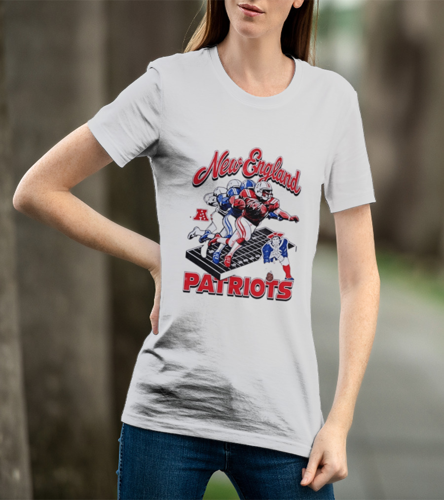 New England Patriots Football Player Action AFC T-Shirt