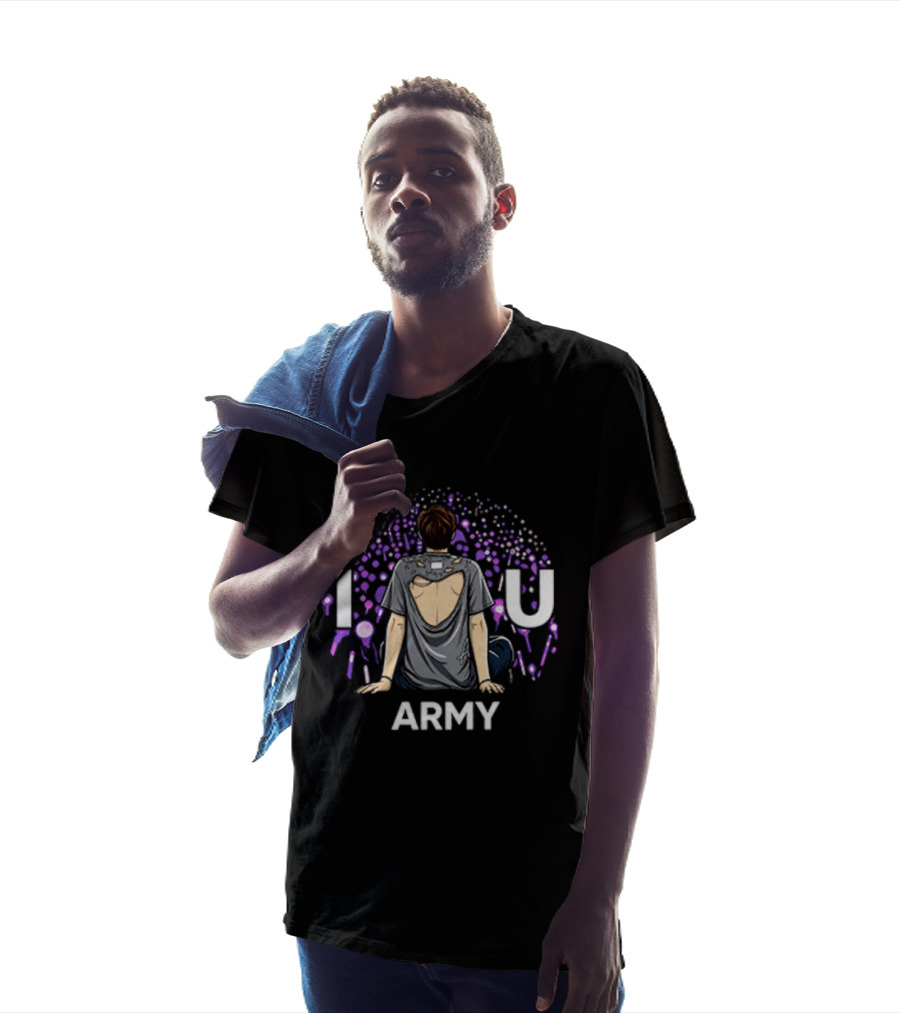 Joonie I Love You ARMY Concert Lights Fan T-Shirt