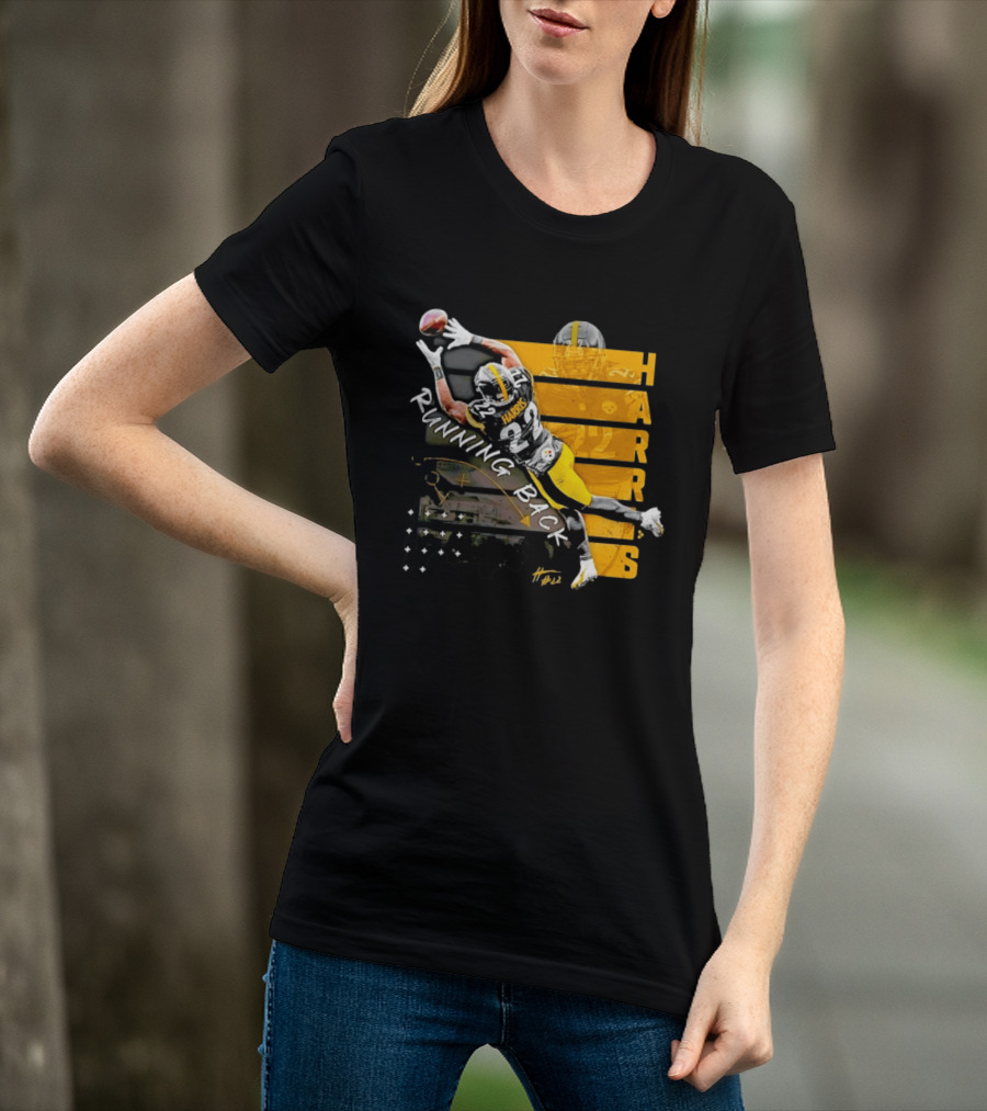 Najee Harris 22 Pittsburgh Running Back Steelers Football T-Shirt