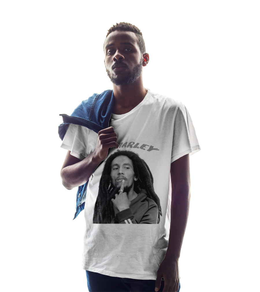 Bob Marley Iconic Pose Jumbo T-Shirt