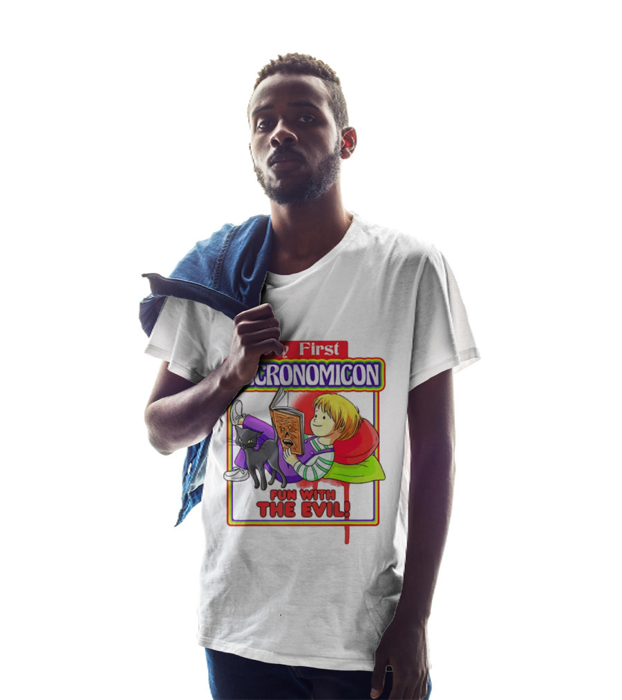 My First Necronomicon Fun With The Evil Dead Necronomicon Ash Williams T-Shirt