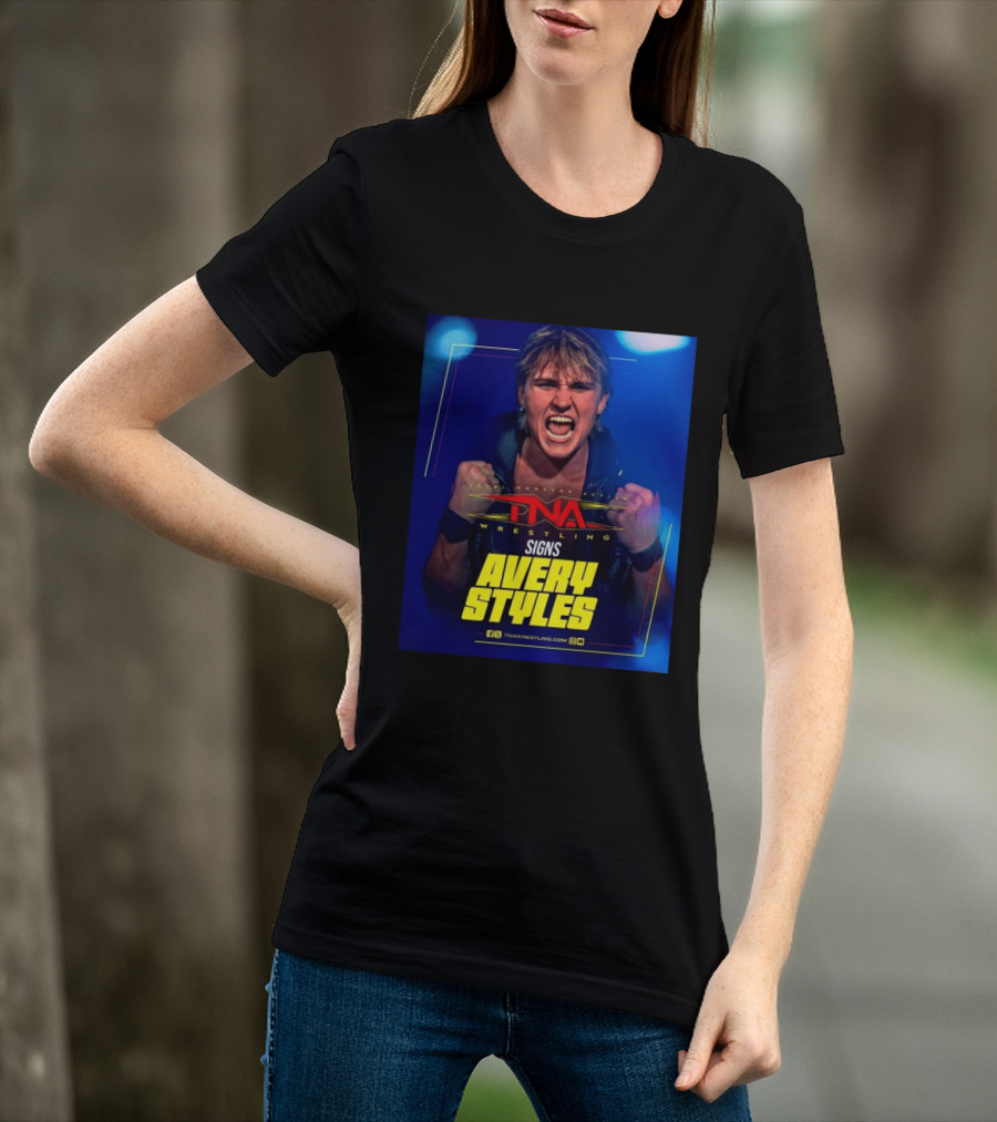 TNA Wrestling Signs Avery Styles Phenomenal Son T-Shirt