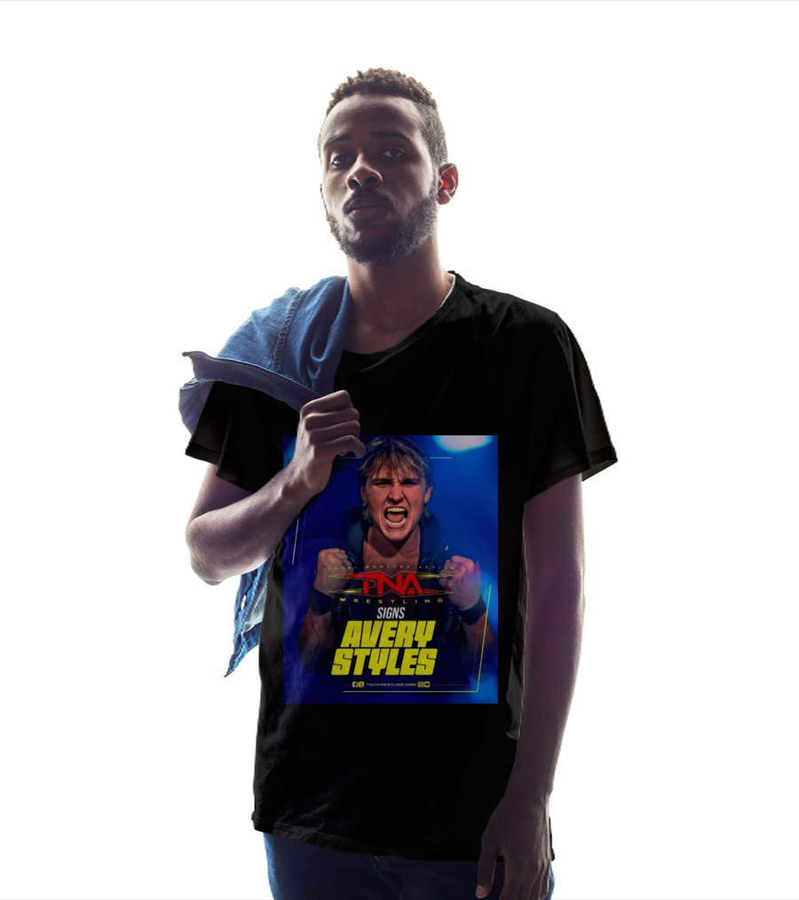 TNA Wrestling Signs Avery Styles Phenomenal Son T-Shirt
