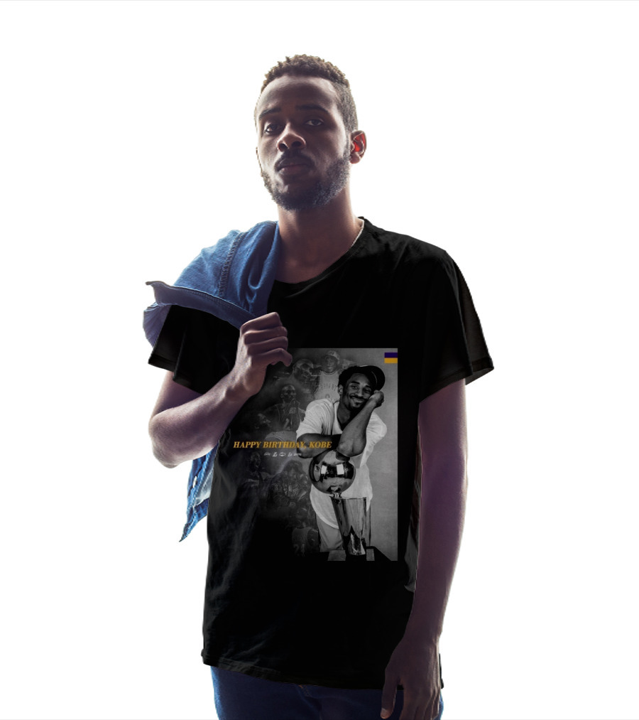 Legend Laker Happy Birthday Kobe Iconic Moments And Achievements T-Shirt