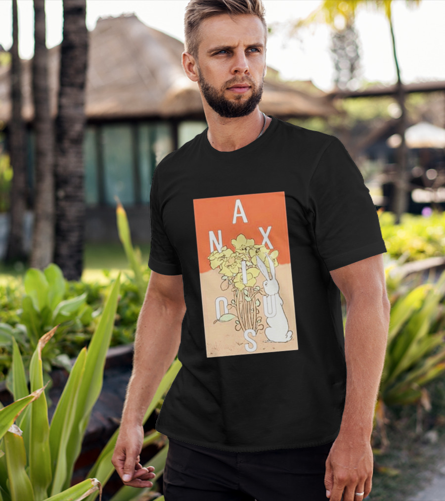 Anxious Tour 2026 Bouquet And Rabbit Summer Fall T-Shirt