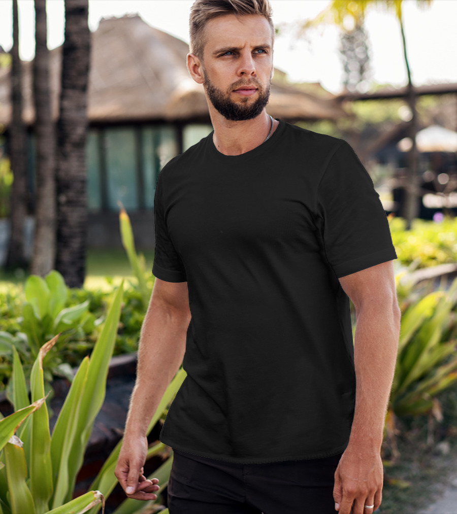 Nate Sib Store NS Black Monogram T-Shirt