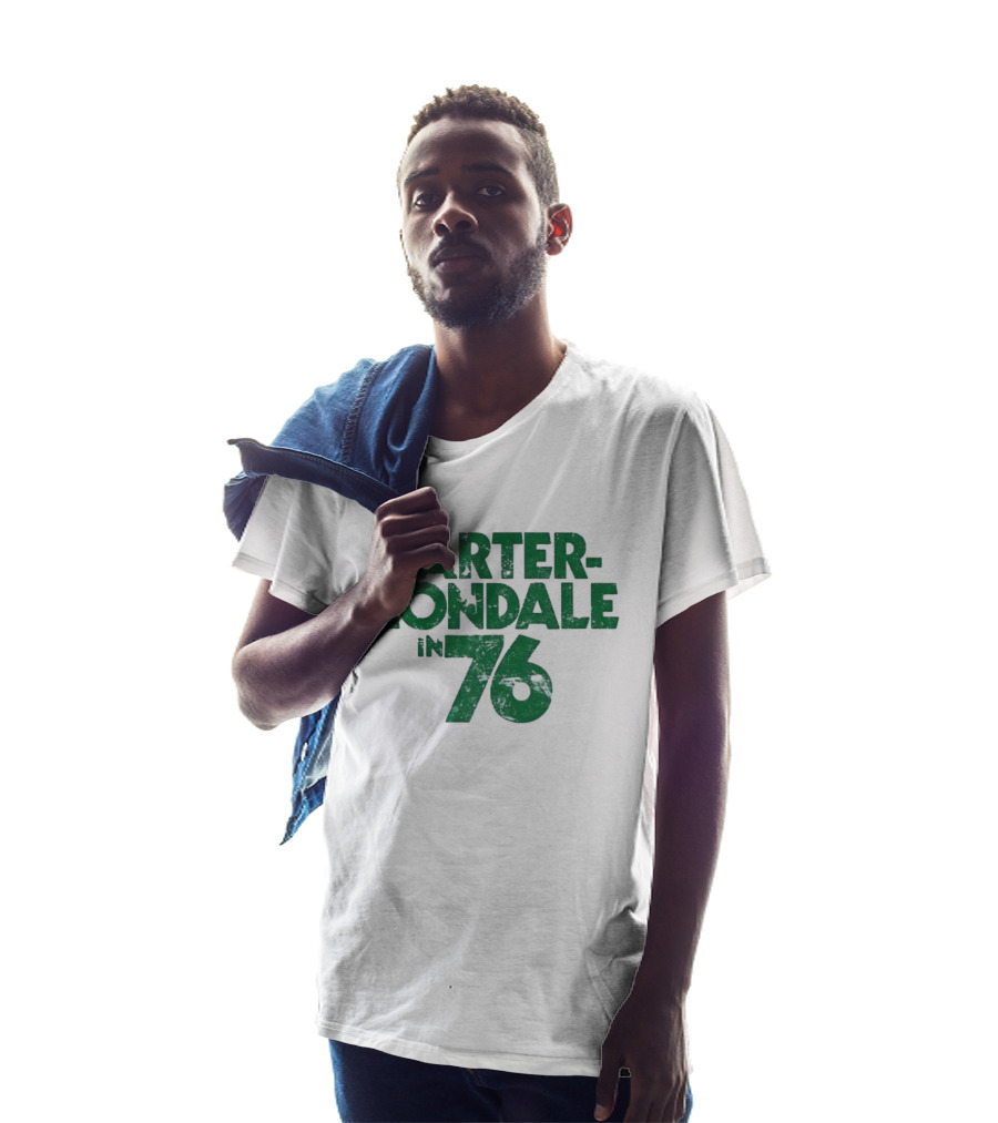 Carter Mondale In 76 Distressed Campaign T-Shirt