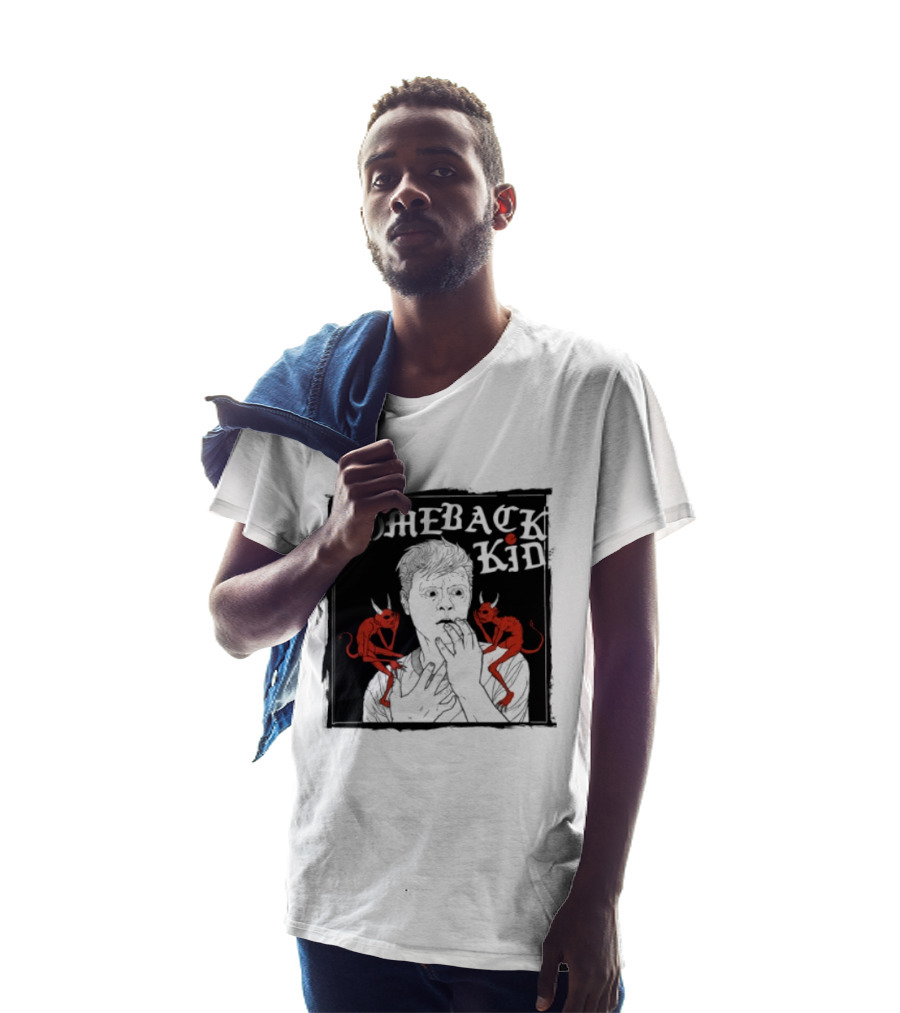 Comeback Kid Grey The Wrong Side Store Unique Artistic T-Shirt