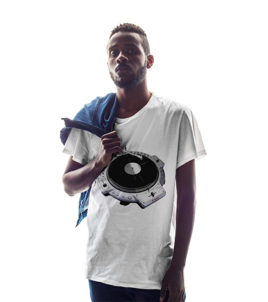 Vestax QFO Turntable Professional DJ Equipment Scratch Mixing T-Shirt