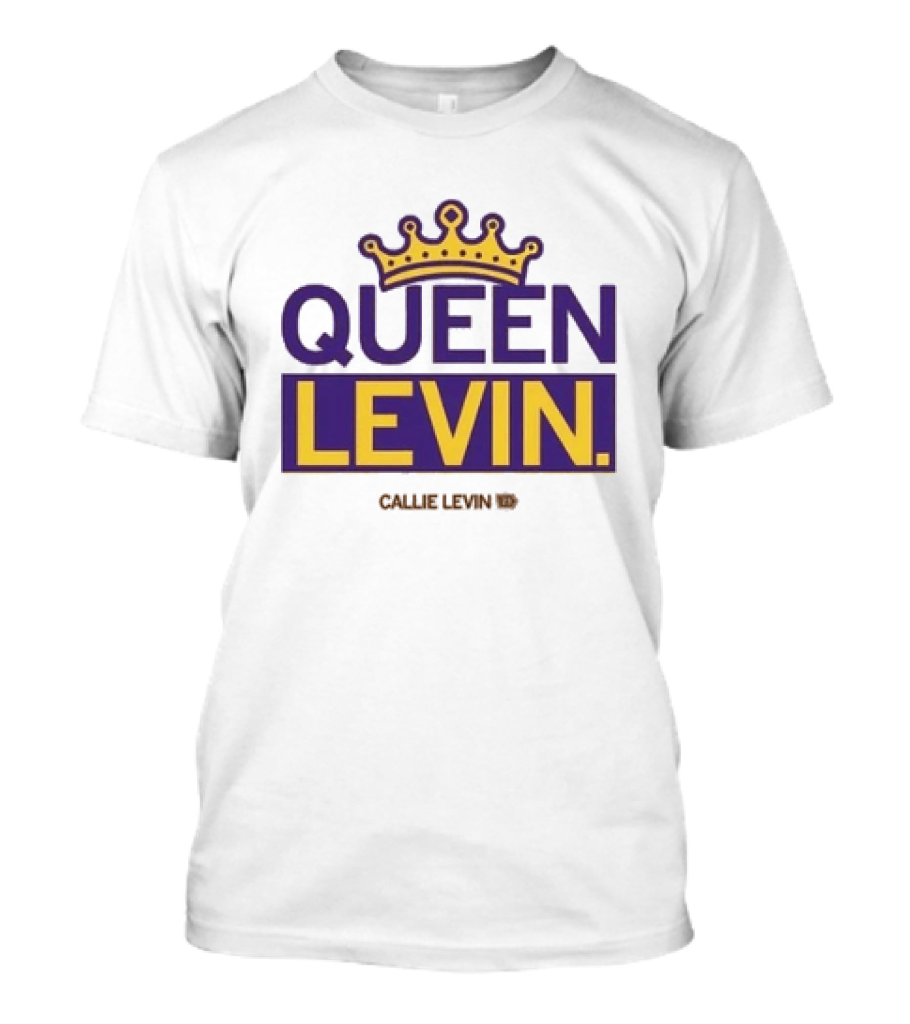 Queen Callie Levin Iowa Hawkeyes Crown T-Shirt