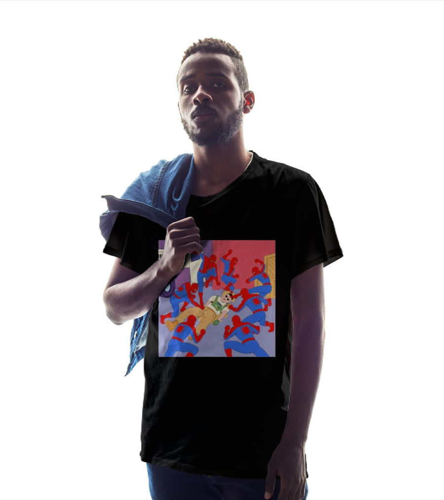Spider Man Minneapolis Police Kicking Jake Lang T-Shirt