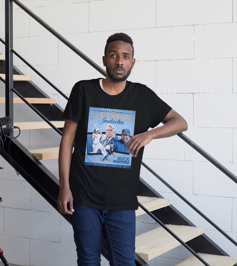 2026 Hall Of Excellence Inductee Buck Martinez Builders & Voices T-Shirt