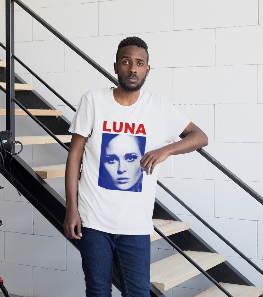 Luna Faye Retro Portrait Image T-Shirt
