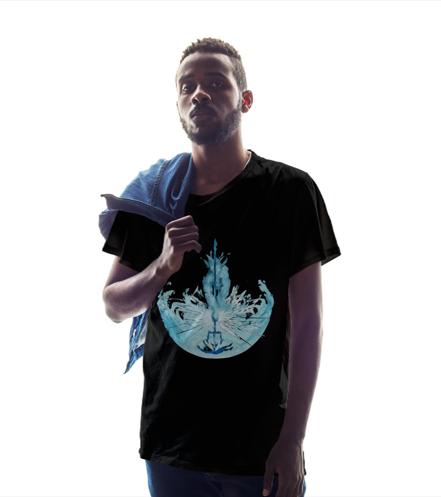 Epic The Musical Shatter The Ocean Water Creature Scene T-Shirt