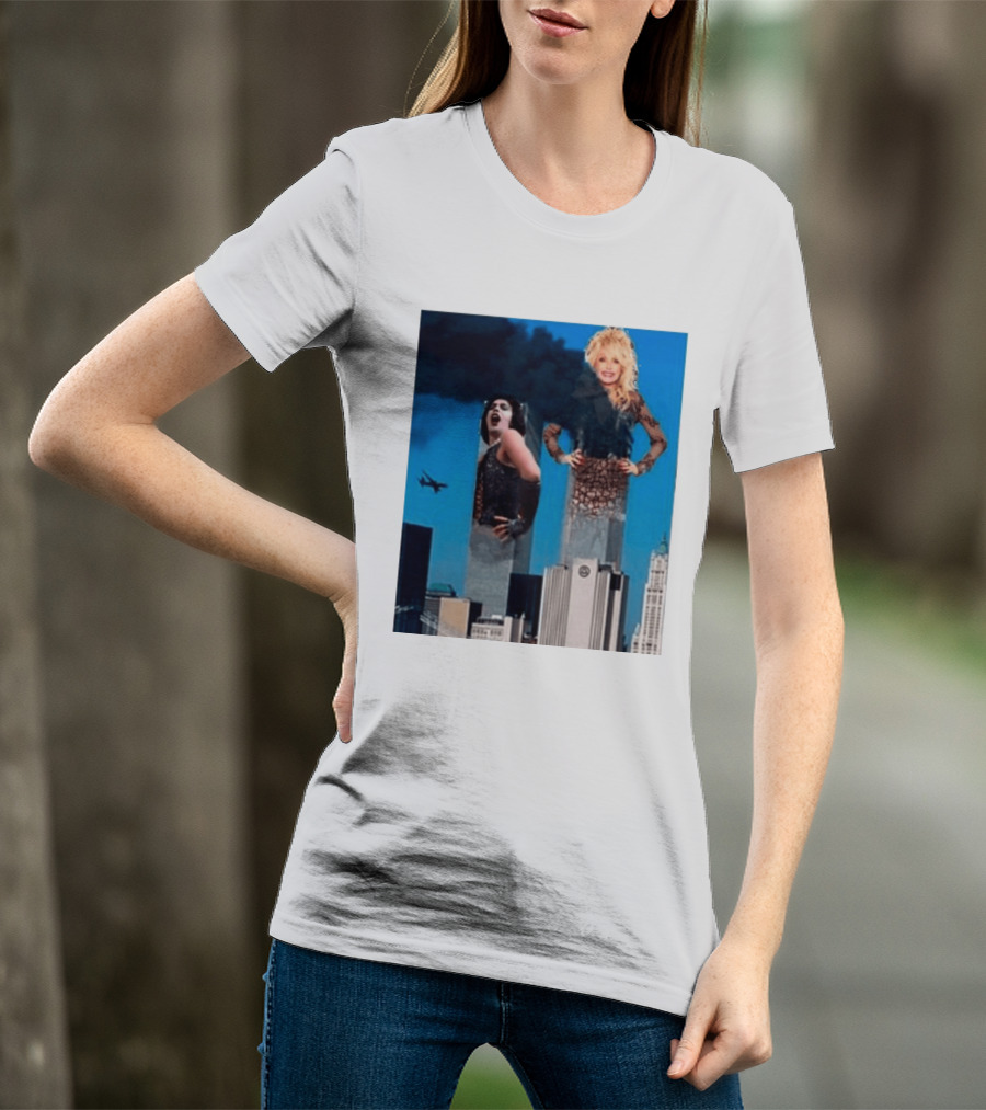 Tim Curry Dolly Parton Twin Towers 9 11 T-Shirt