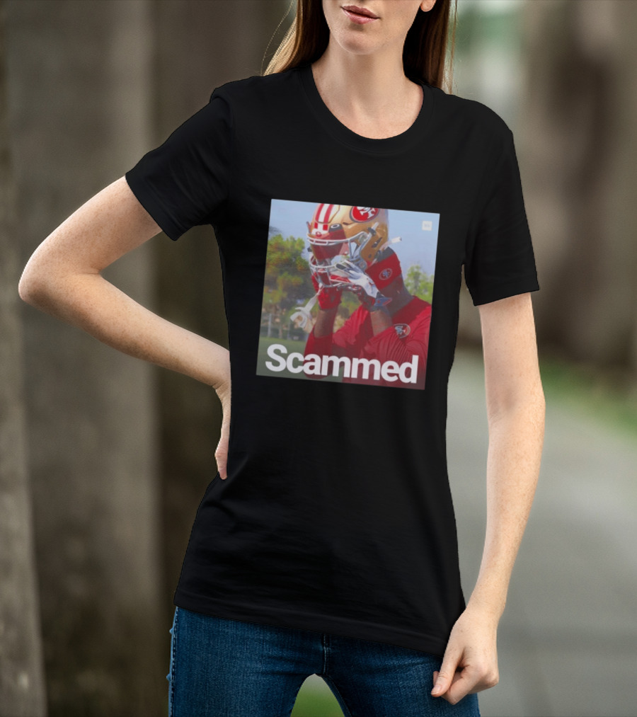 Scammed Daejon Love Fake 49ers Football T-Shirt