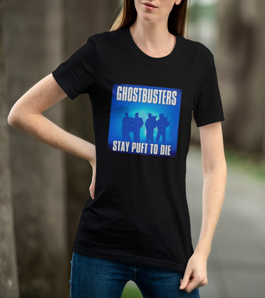Ghostbusters Stay Puft To Die Marshmallow Man Classic Movie T-Shirt