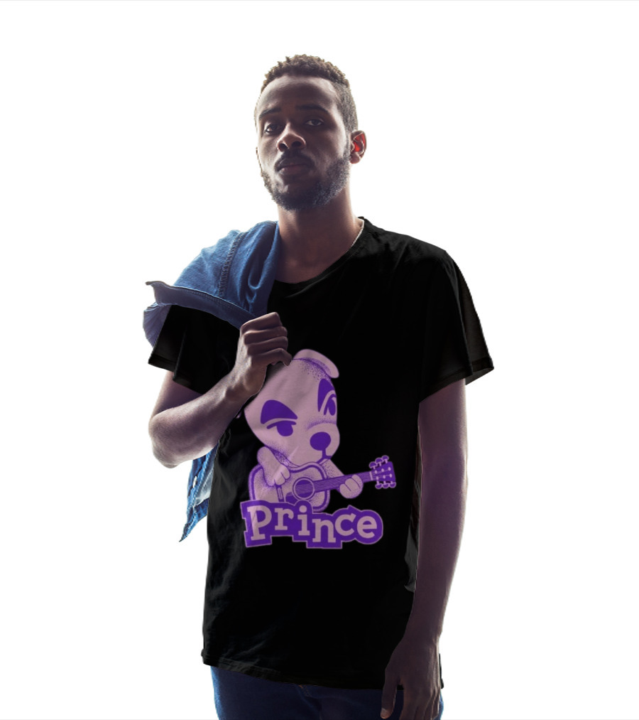 KK Slider Prince Life Is Just A Party And Parties Aren't Meant To Last Purple Guitar T-Shirt