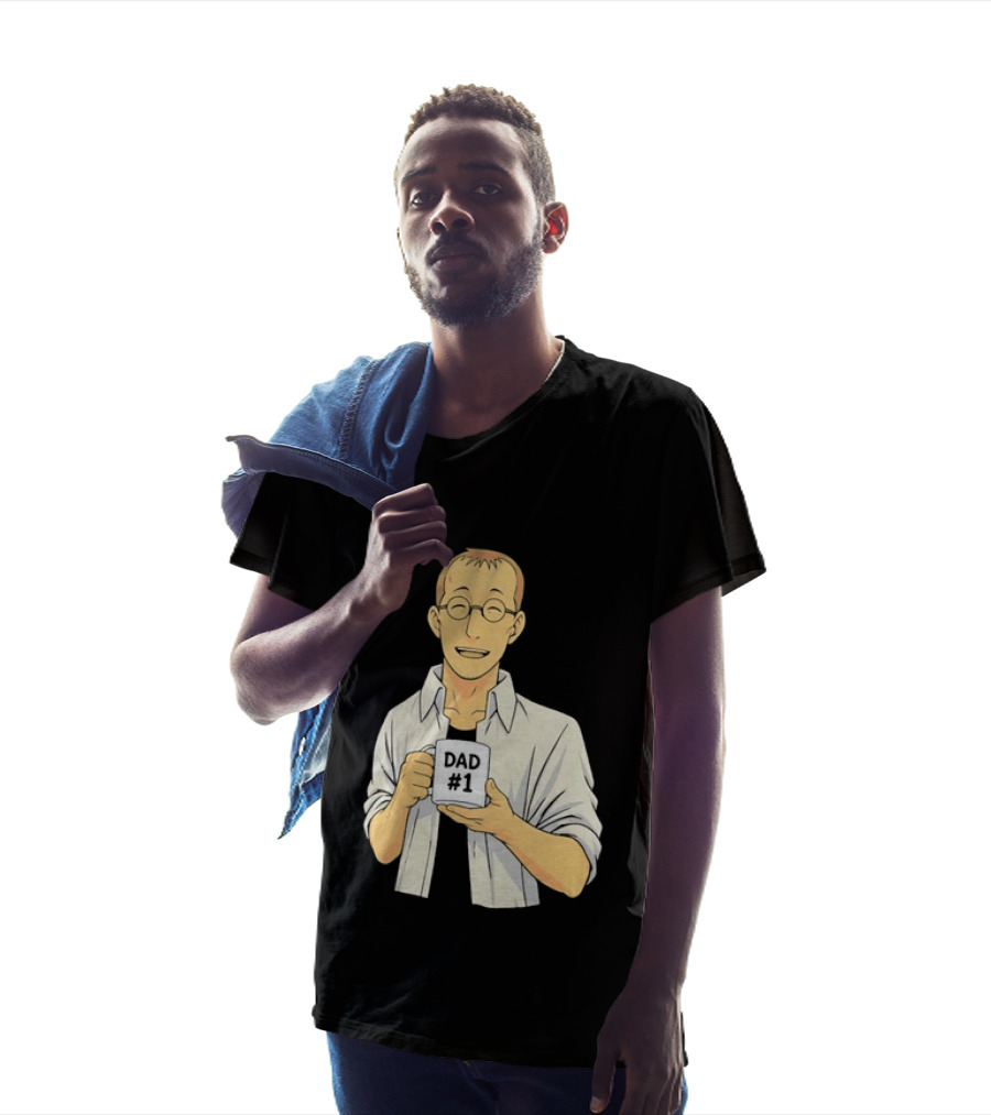 Fatherhood Number 1 Dad T-Shirt