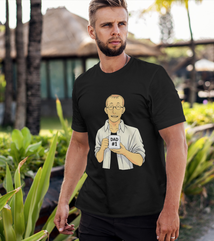 Fatherhood Number 1 Dad T-Shirt