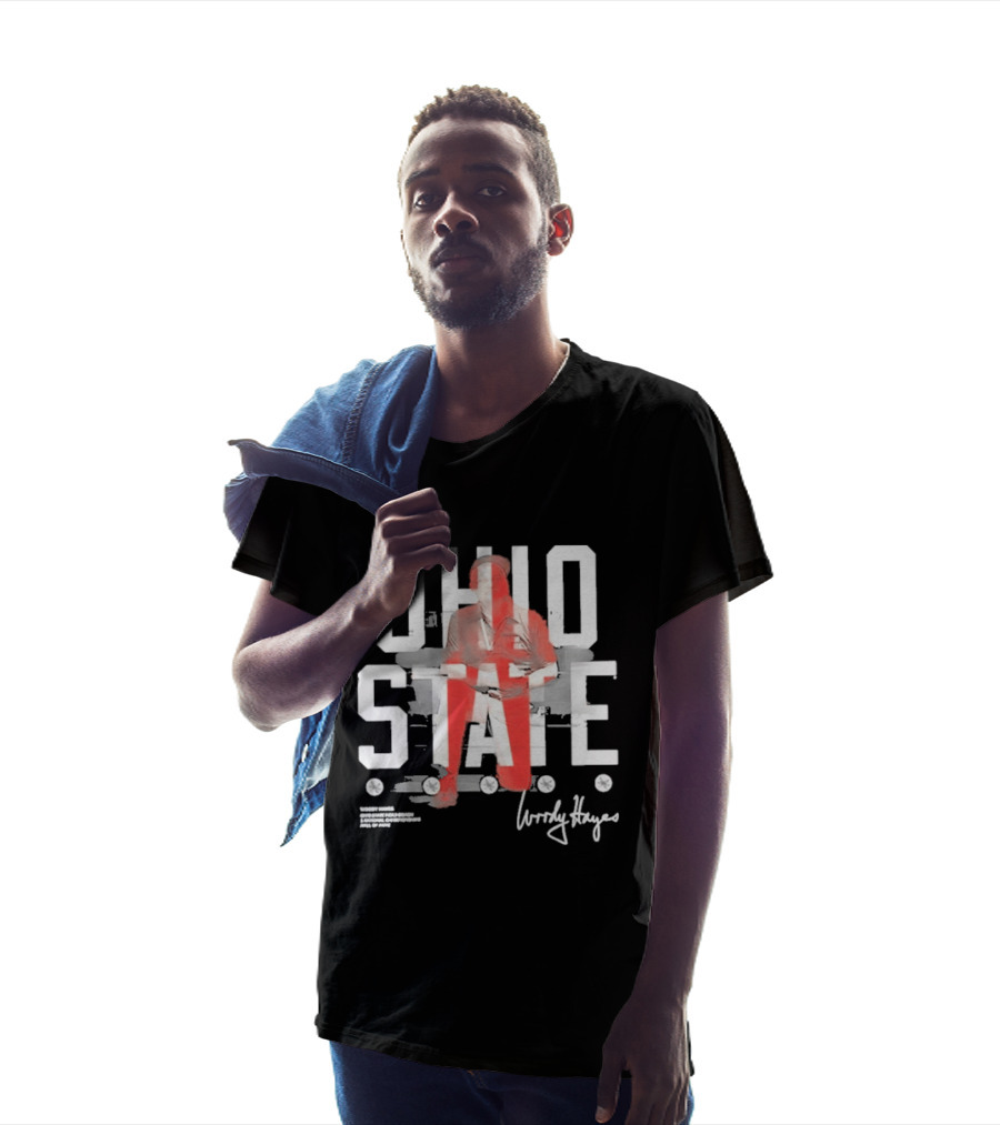 Woody Hayes Ohio State 75th Anniversary T-Shirt