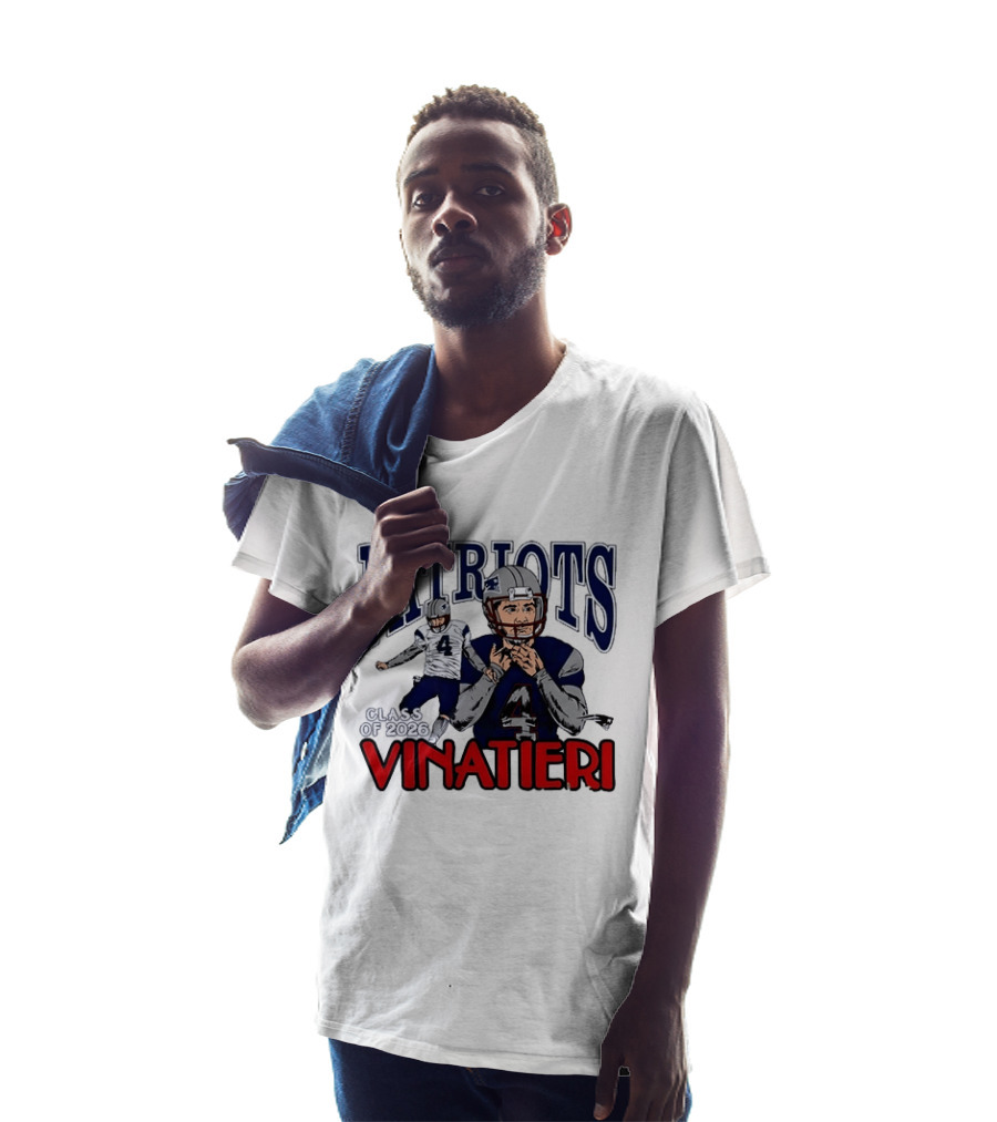Patriots Vinatieri Class Of 2026 T-Shirt