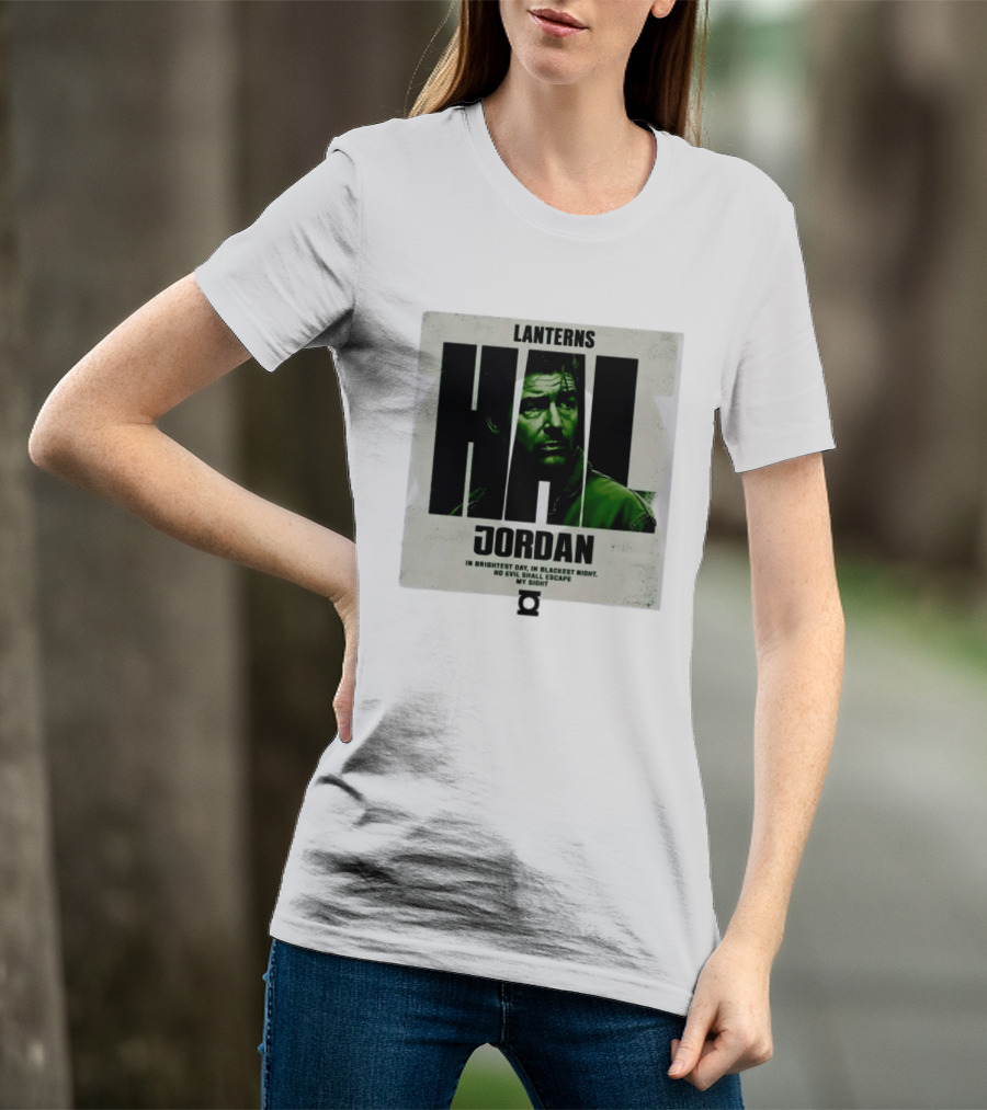 Hal Jordan Lanterns In Brightest Day In Blackest Night No Evil Shall Escape My Sight T-Shirt