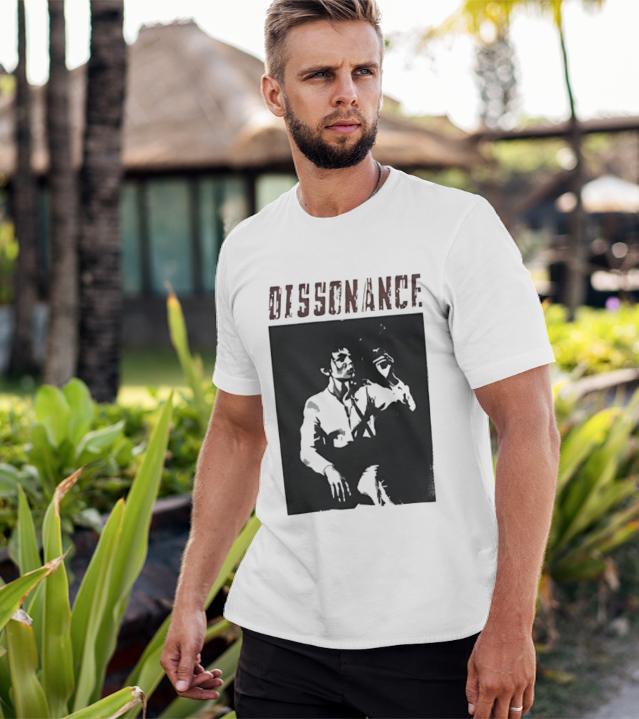 Dissonance Bruce Lee Distressed T-Shirt
