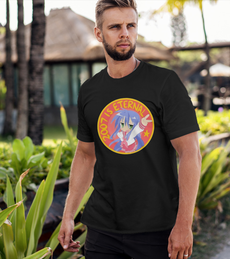 Konata Izumi 2007 Is Eternal Lucky Star Anime T-Shirt