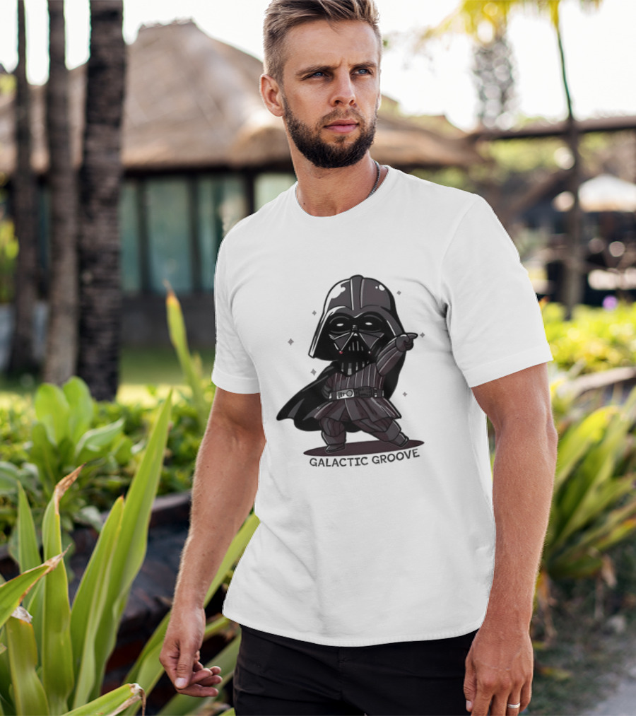 Star Wars Darth Vader Galactic Groove Chibi T-Shirt