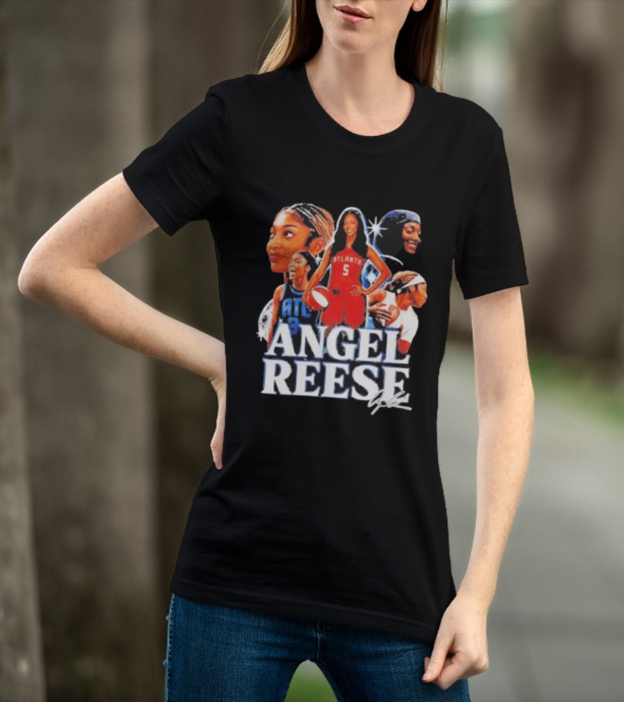 Angel Reese ATL 5 Atlanta Basketball Bootleg T-Shirt