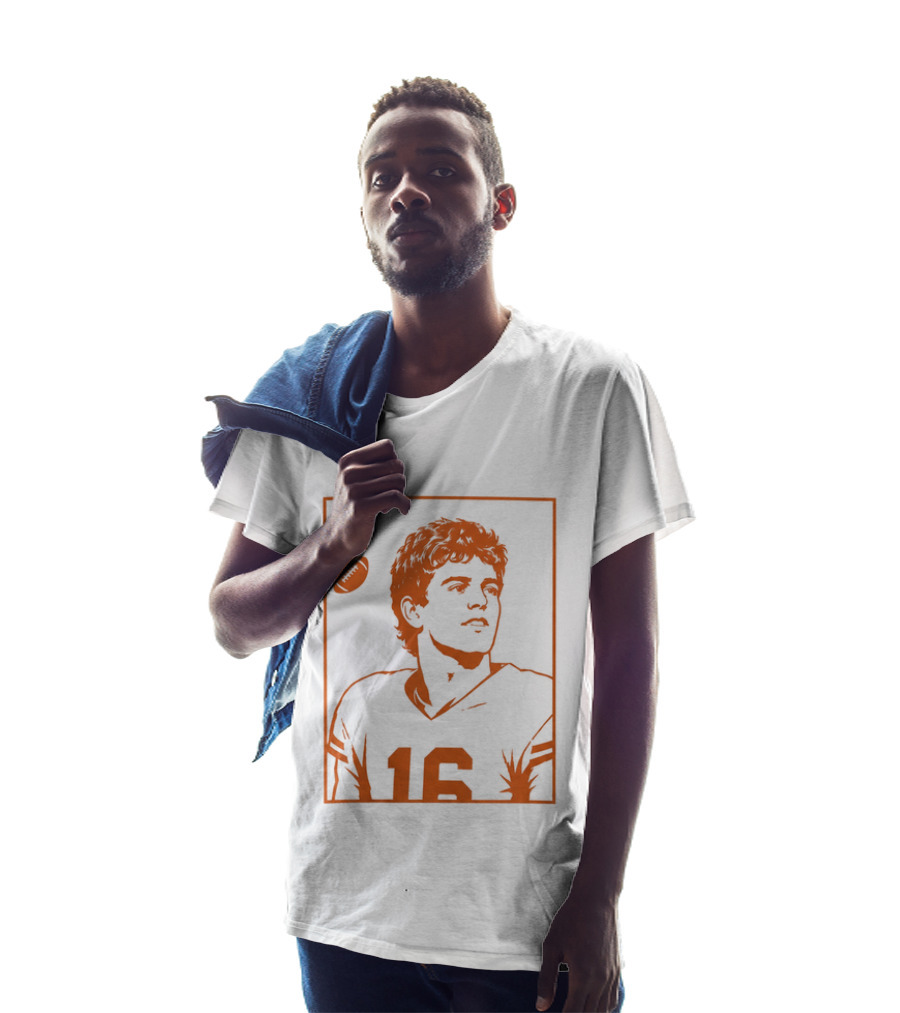 Arch Manning KO Football Card 16 T-Shirt