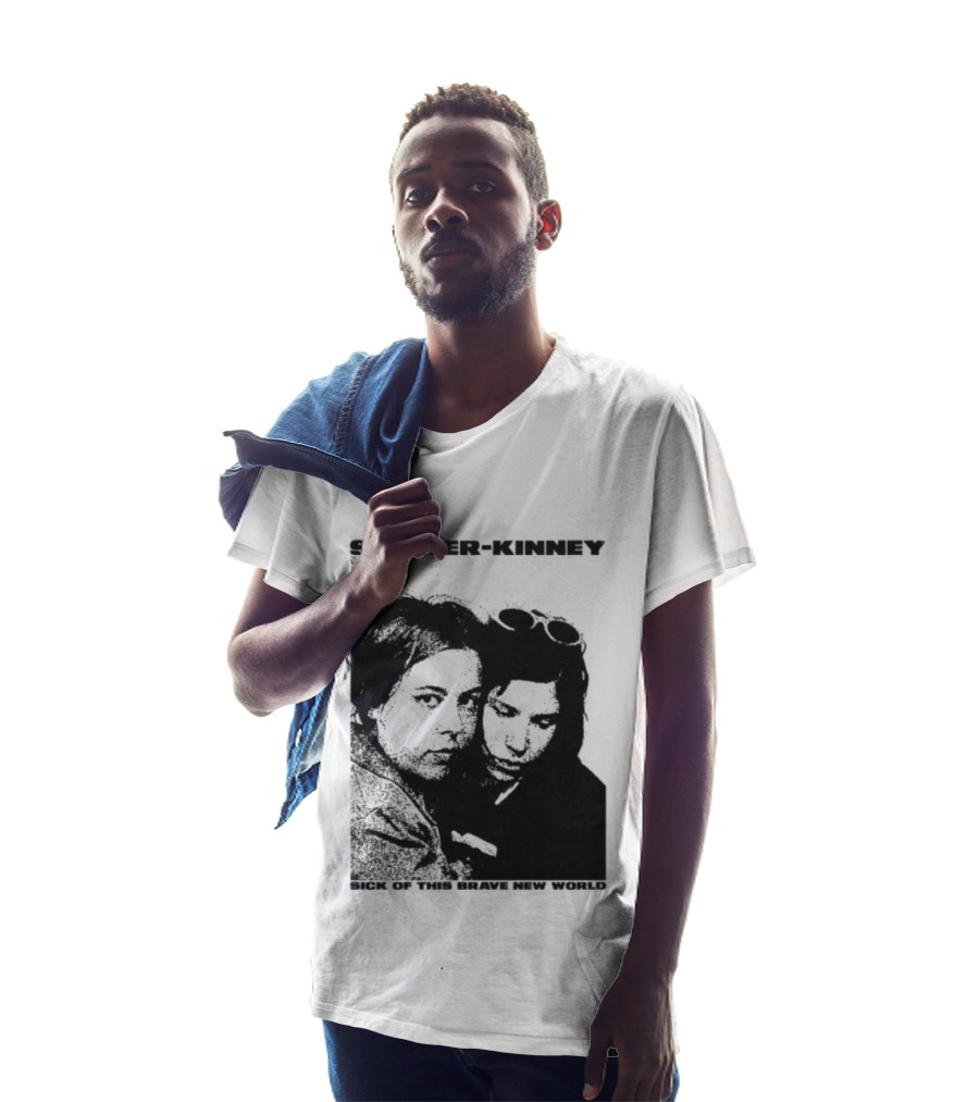 Enterthenight Gallery Store Sleater Kinney Sick Of This Brave New World T-Shirt