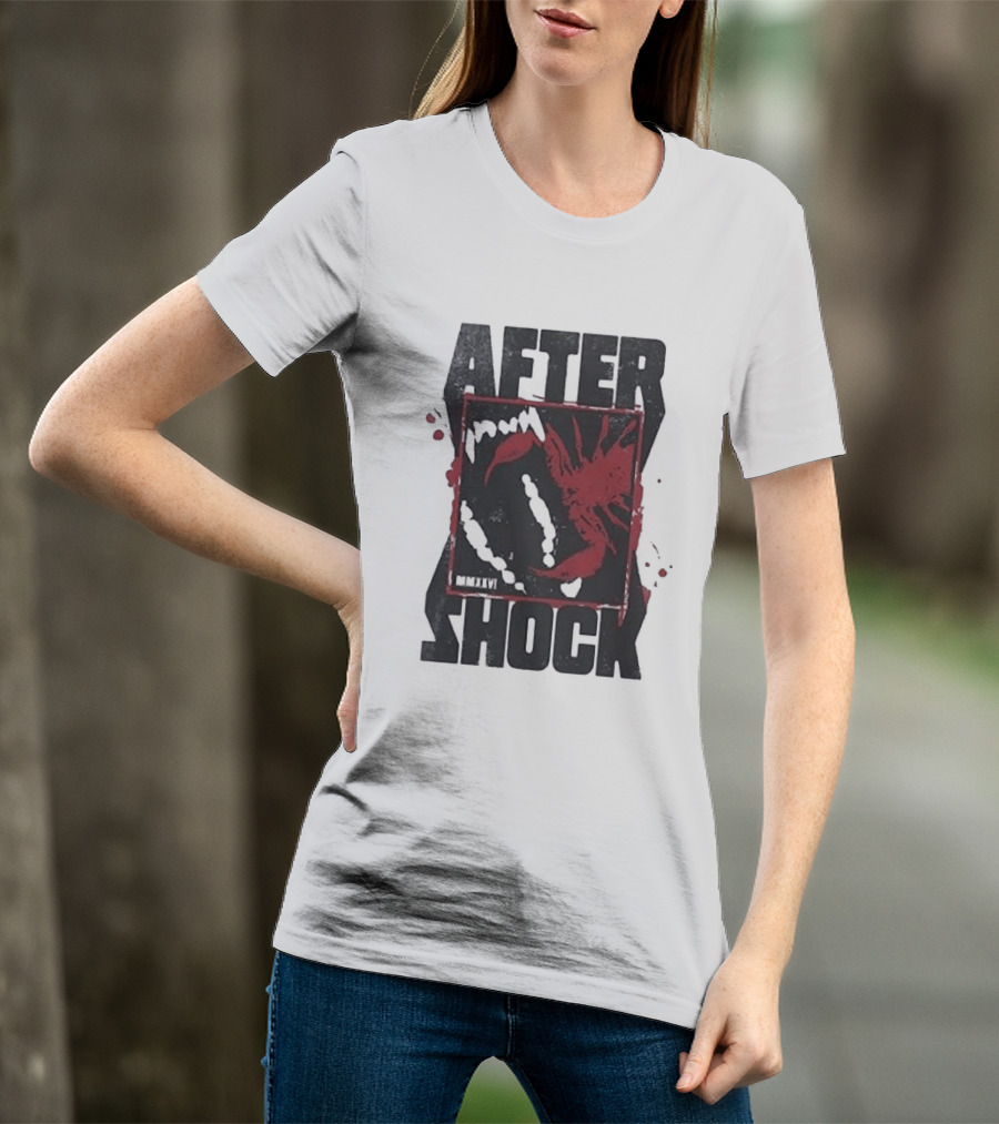 Aftershock Louder Than Life Stinging Lineup Red Splatter T-Shirt