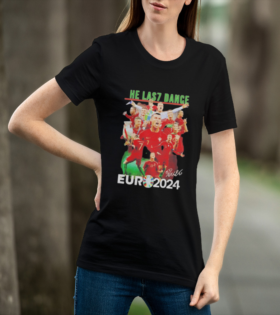 Cristiano Ronaldo He Las7 Dance Euro 2024 T-Shirt