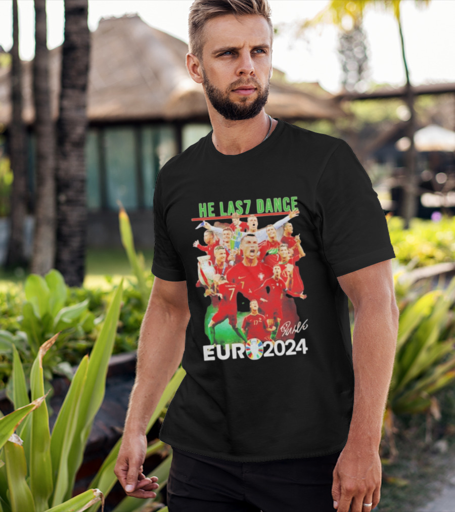 Cristiano Ronaldo He Las7 Dance Euro 2024 T-Shirt