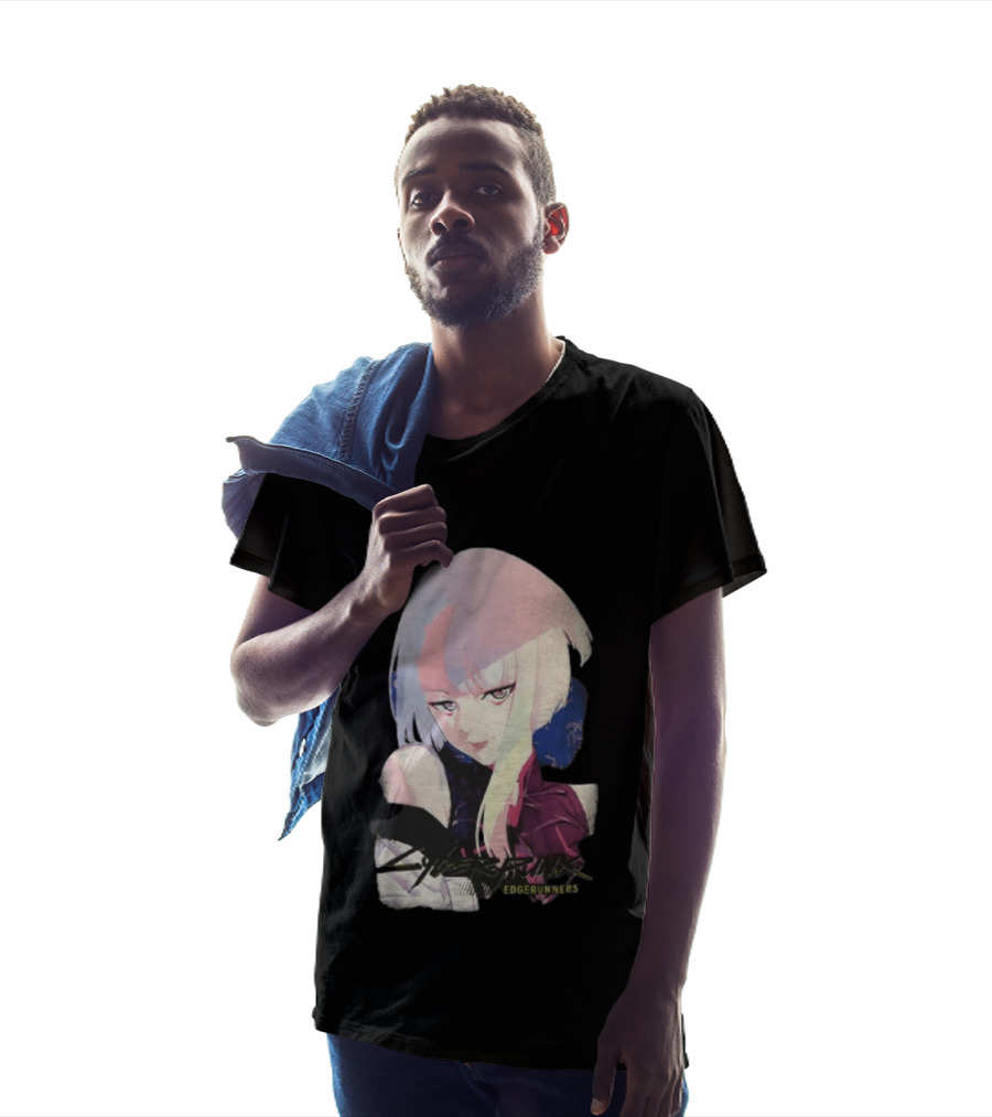 Cyberpunk Edgerunners Lucyna Kushinada Colorful Anime T-Shirt