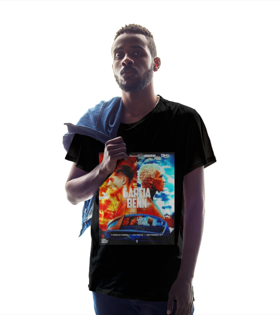 Garcia Vs Benn Live Fight DAZN Mobile Arena Las Vegas September 12th T-Shirt