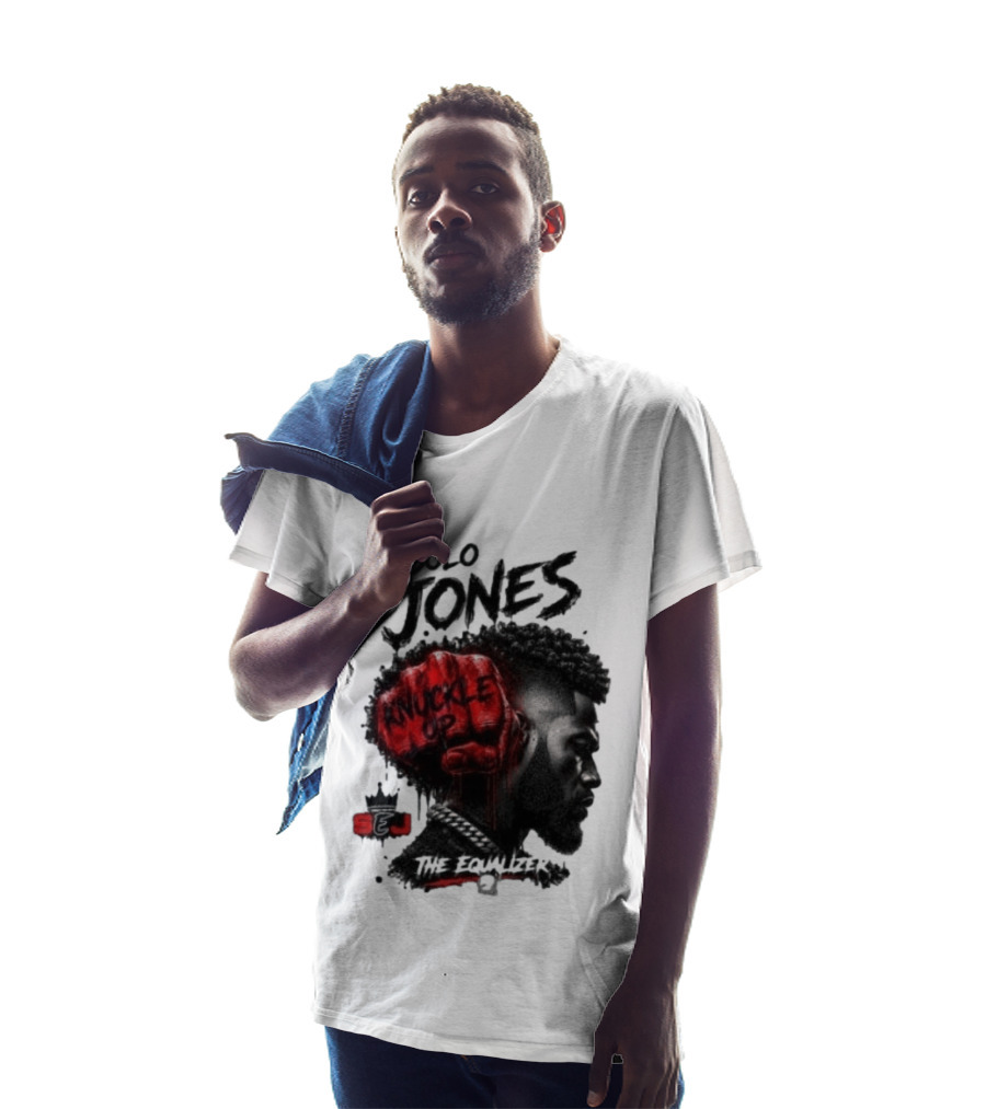 Solo Jones Knuckle Up The Equalizer Red Fist T-Shirt