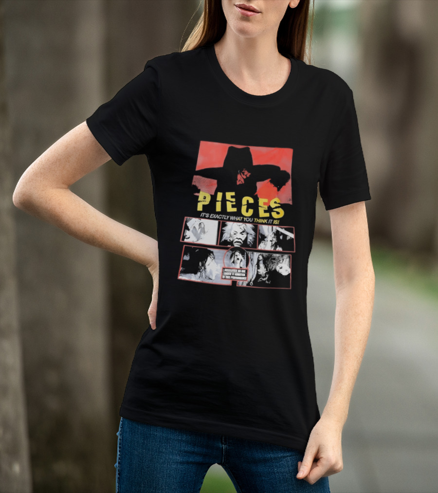 Pieces It's Exactly What You Think It Is Puzzle Collage T-Shirt